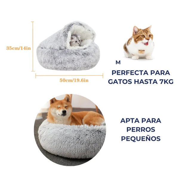 ComfyCueva - Cama para mascotas